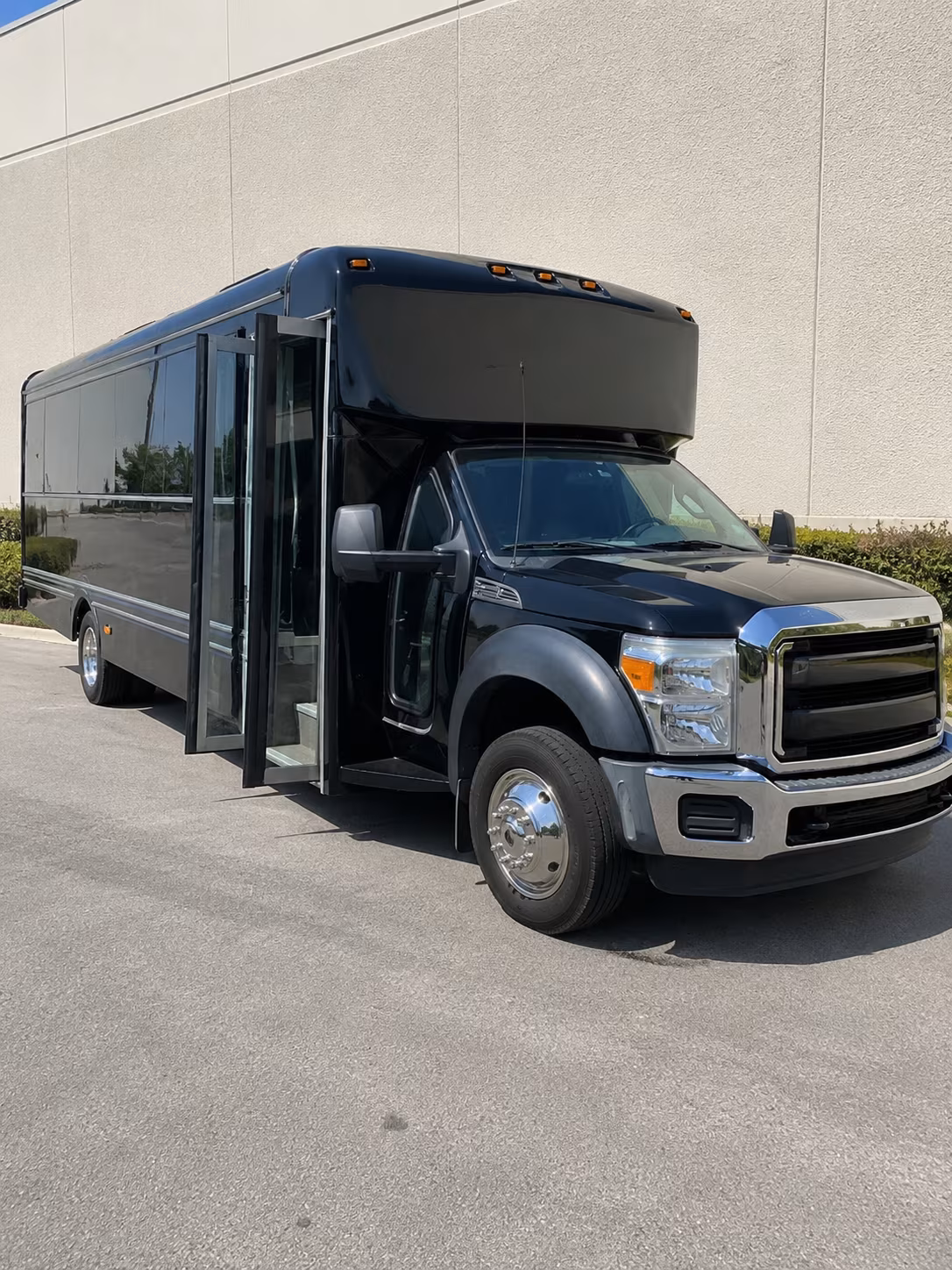 across los angeles california party bus rental