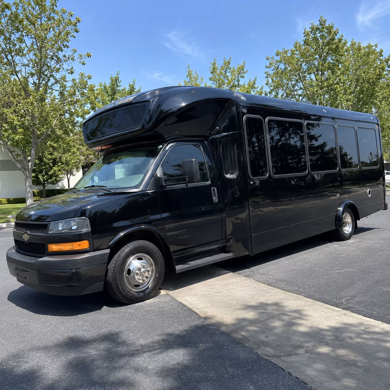 los angeles 15 passenger party bus
