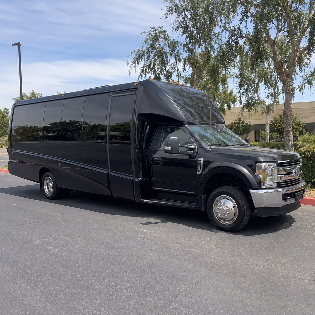 los angeles holiday party bus rental