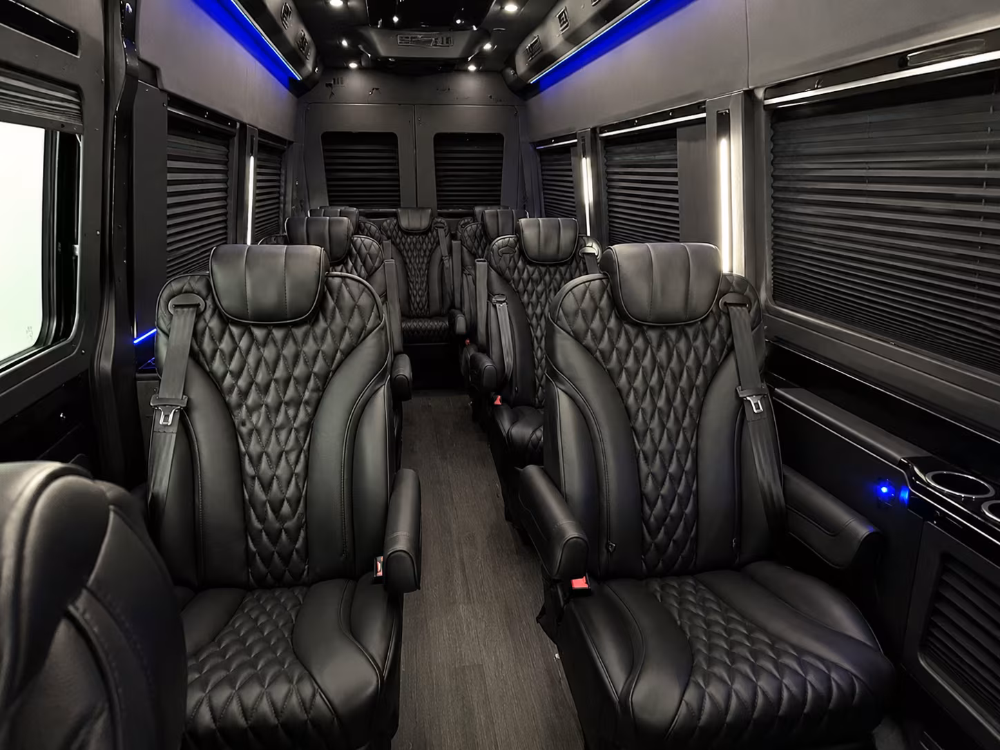 los angeles prom transportation onboard seating