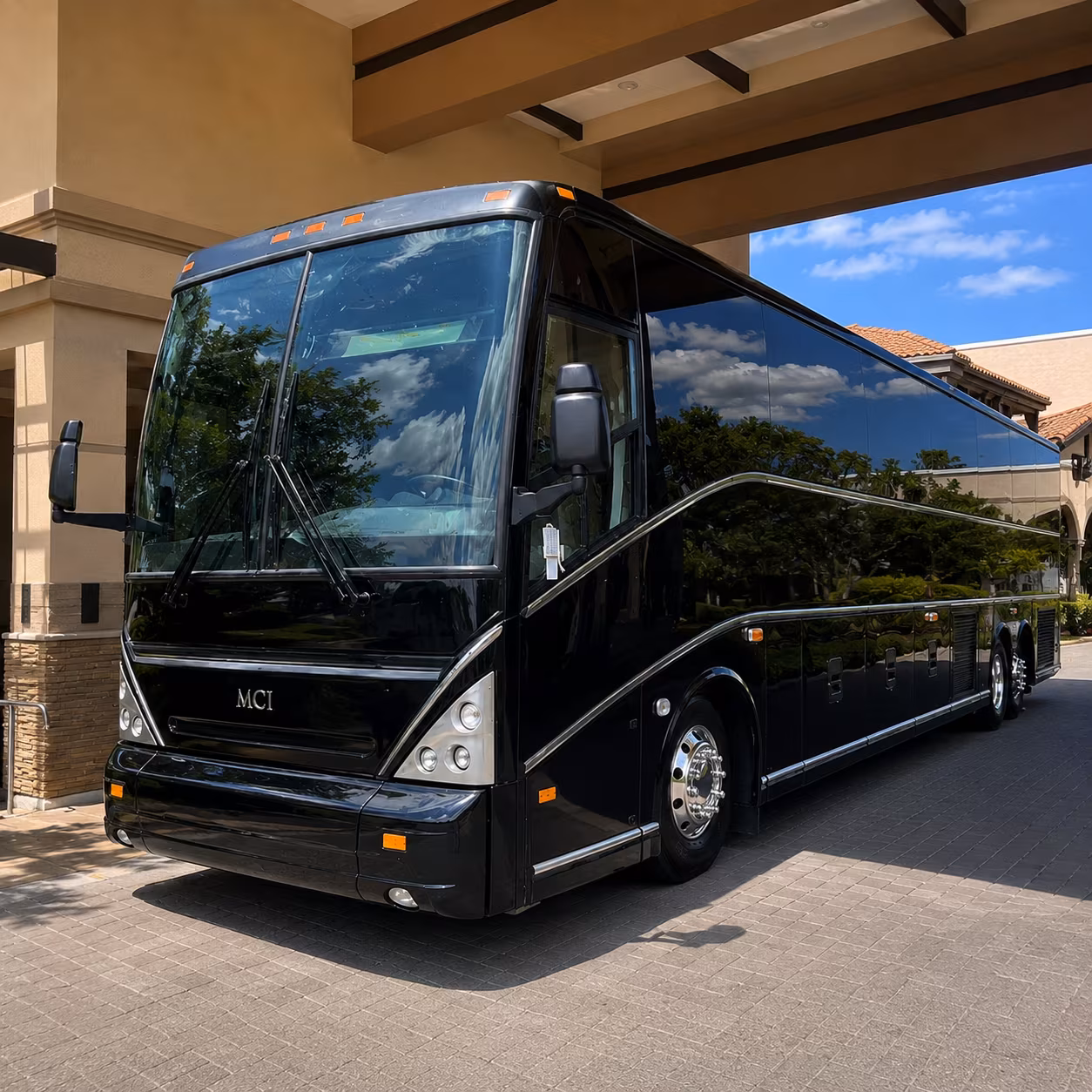 rose bowl and pasadena event buses for the whole group