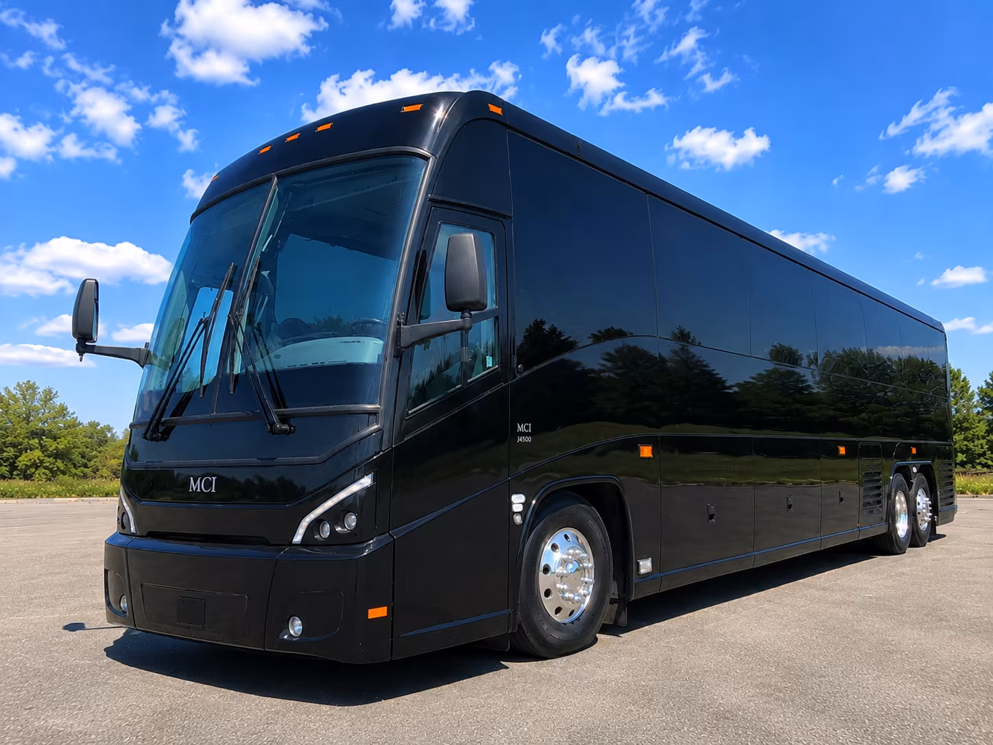 wedding guest shuttle buses between los angeles hotels and downtown venues